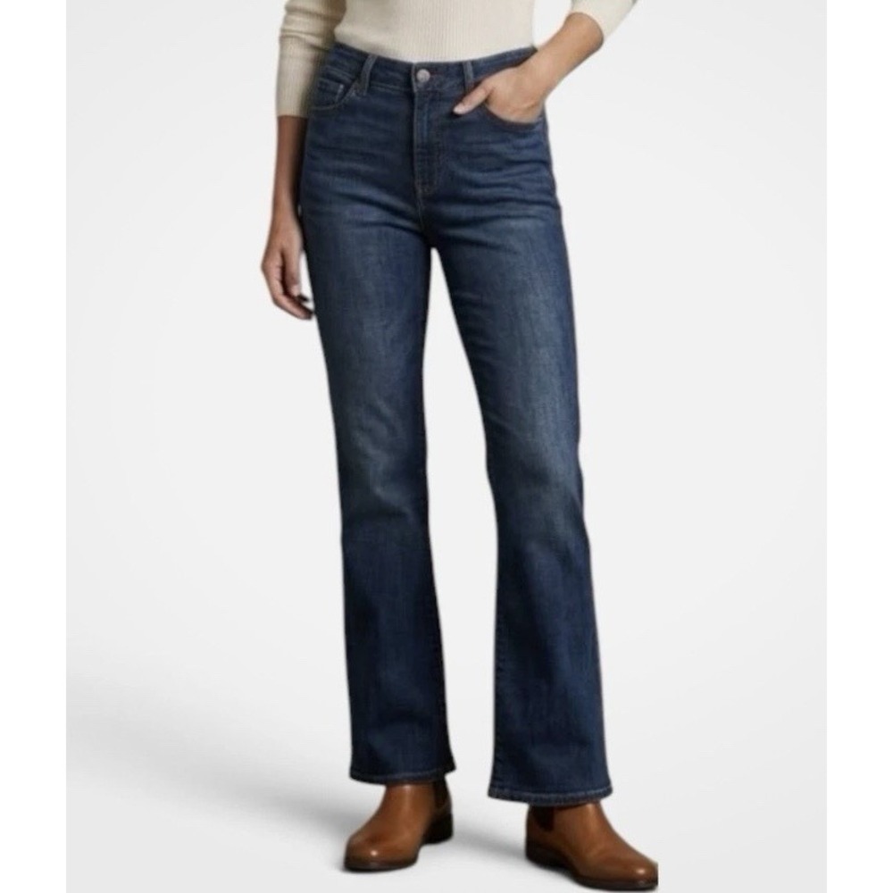 Levi's Classic Bootcut Jeans Womens Sz 12 Blue Denim Mid Rise Western Cowboy